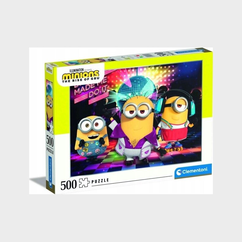 Minions Puslespil - 500 Brikker - Clementoni