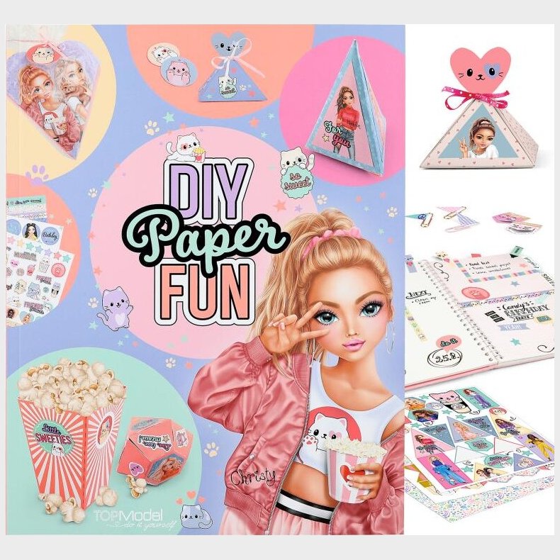 Topmodel Diy Paper Fun Bog Cutie Star - Depesche - Bog