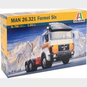 Italeri - Man 26.321 Formel Six - 1:24 - 0756s