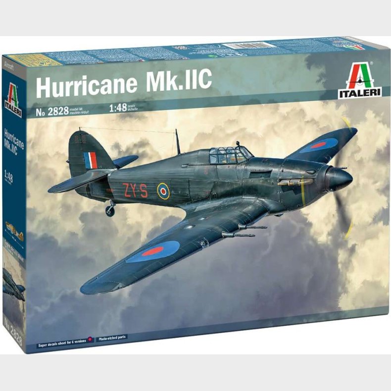 Italeri - Hurricane Mk.ii C - 1:48 - 2828s