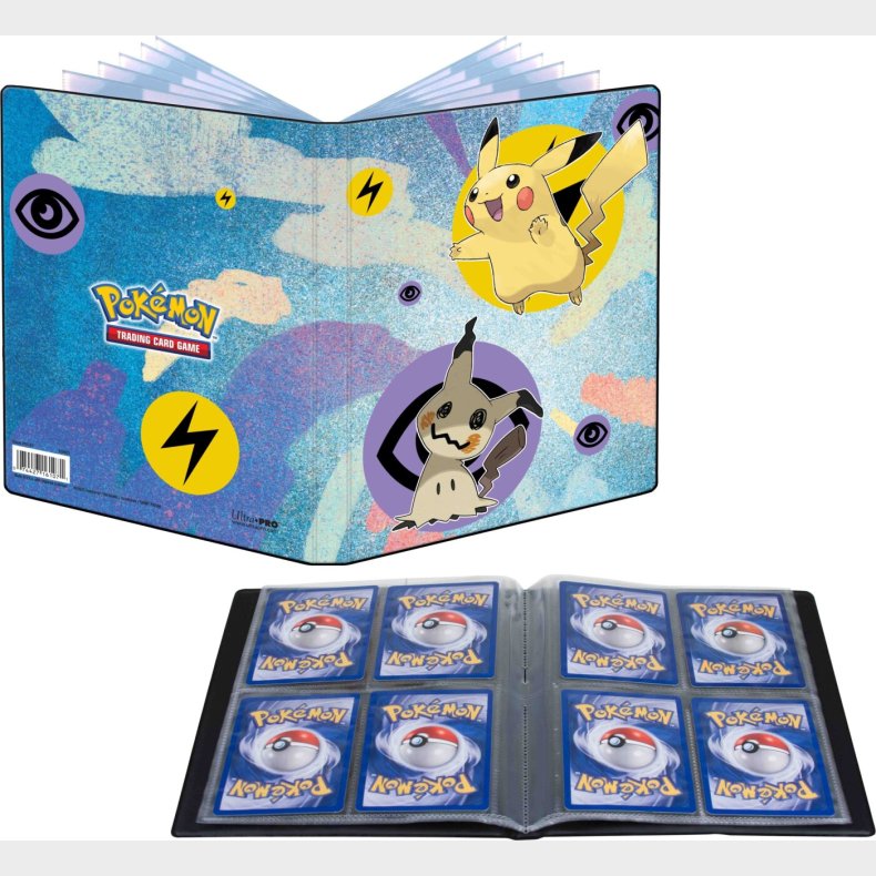 Pokmon Mappe - 4 Lommer - Pikachu & Mimikyu