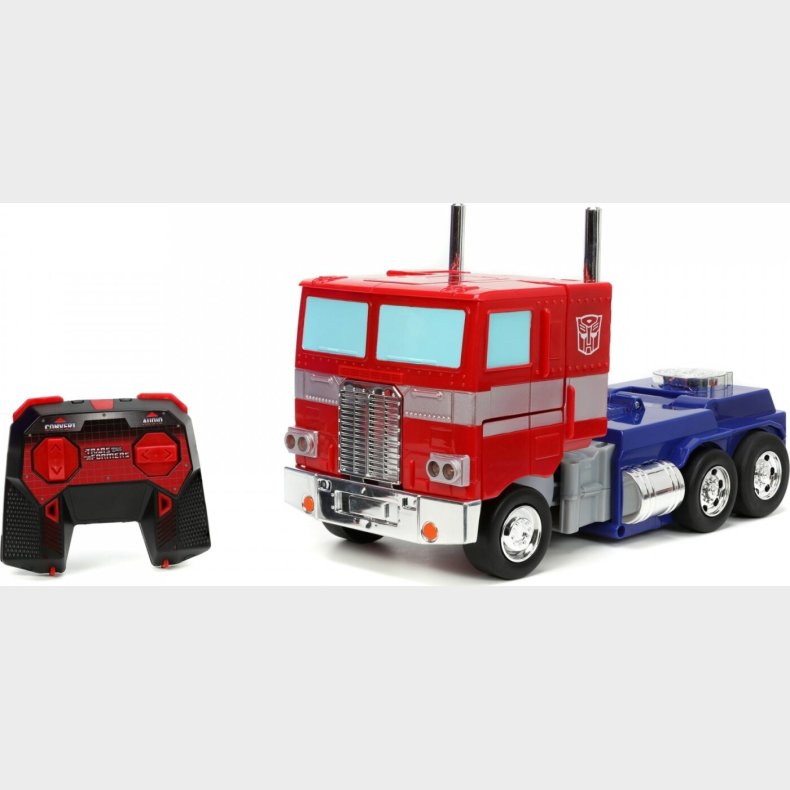 Fjernstyret Transformer Med Lyd Og Lys - Rc Optimus Prime