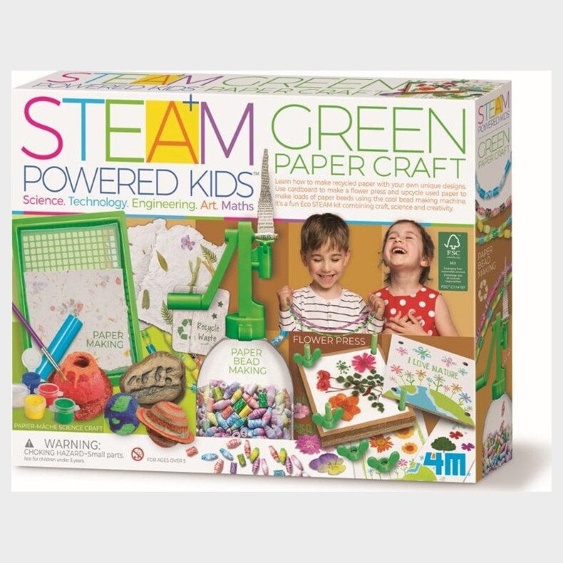 Steam - Videnskabsst Til Brn - Genbrugspapir