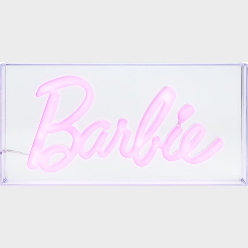 Barbie Lampe - Neon Led Lys - Pink