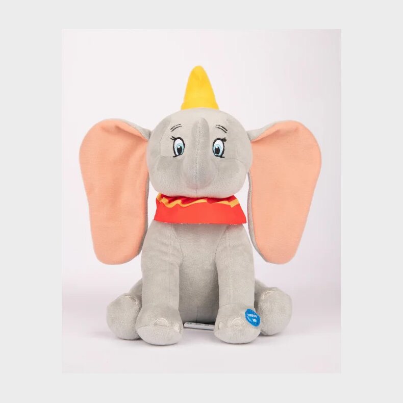 Dumbo Bamse Med Lyd - Disney - Siddende - 20 Cm