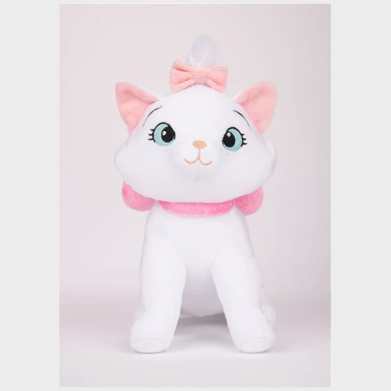 Disney Bamse Med Lyd - Marie - Aristocats - Siddende - 20 Cm