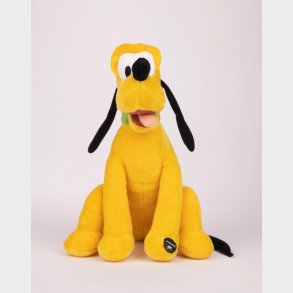 Pluto Bamse Med Lyd - Disney - Siddende - 20 Cm