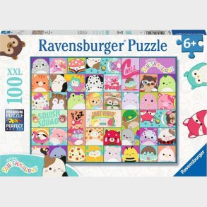 Ravensburger Puslespil - Squishmallows - 100 Xxl Brikker