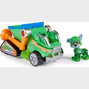 Paw Patrol - Rocky Skraldebil Med Rocky Figur - Mighty Movie