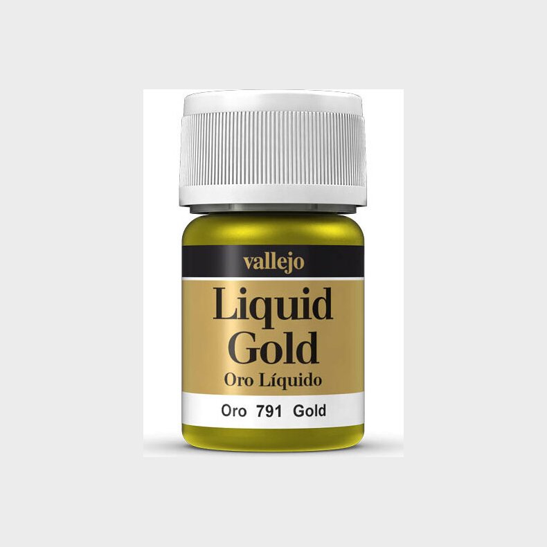 Vallejo - Liquid Gold - Metallic Paint - 35 Ml