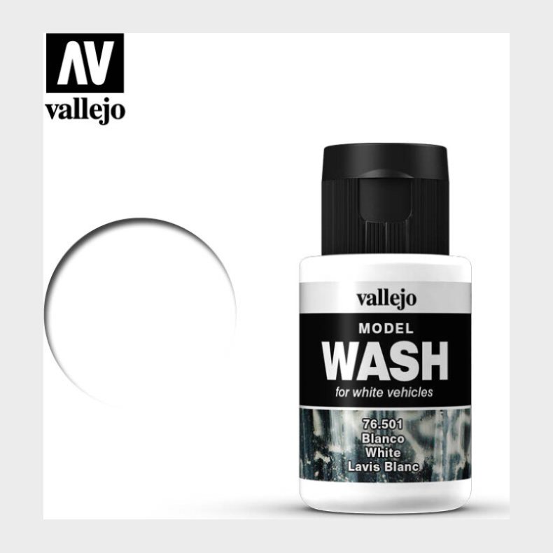 Vallejo - Model Wash - White - 35 Ml - 76501