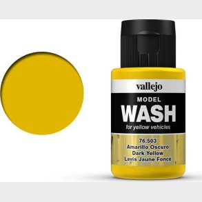 Vallejo - Model Wash - Dark Yellow 35 Ml - 76503