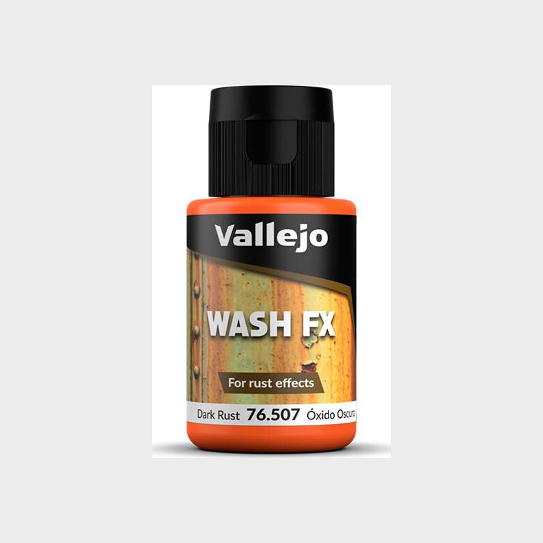 Vallejo - Model Wash - Dark Rust - 35 Ml