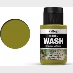 Vallejo - Model Wash - Dark Green - 35 Ml