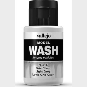 Vallejo - Model Wash - Light Grey - 35 Ml
