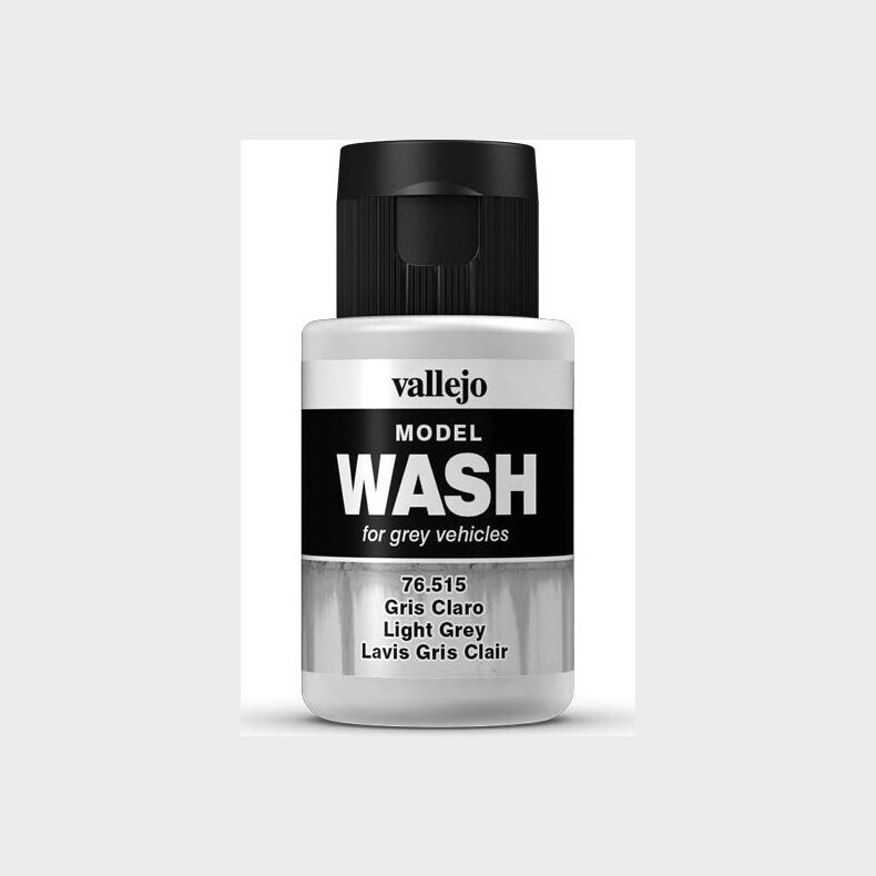 Vallejo - Model Wash - Light Grey - 35 Ml