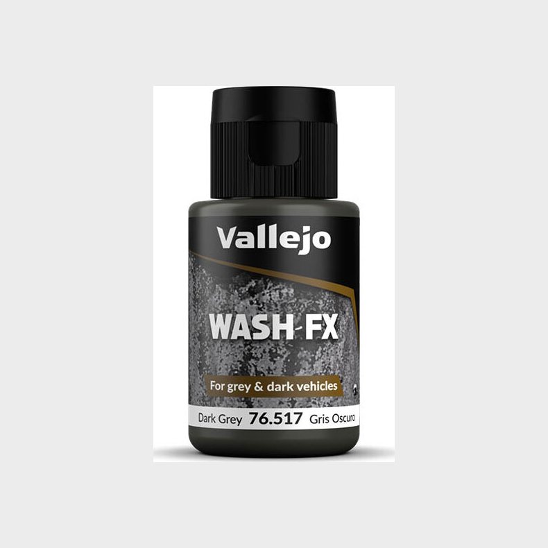 Vallejo - Model Wash - Dark Grey - 35 Ml