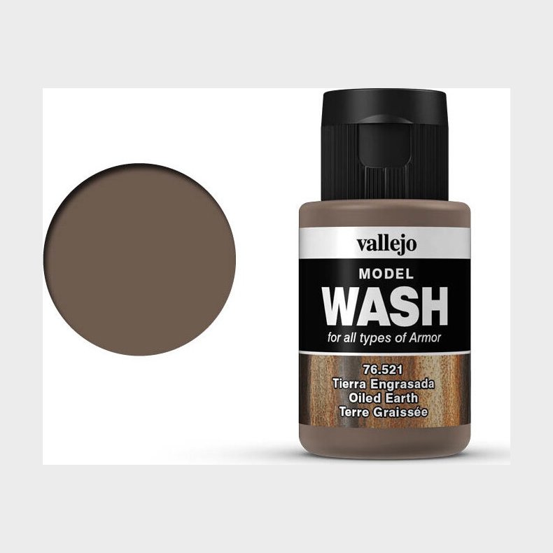 Vallejo - Model Wash - Oiled Earth - 35 Ml - 76521