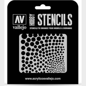 Vallejo - Hobby Stencils - Cirkel Skabelon