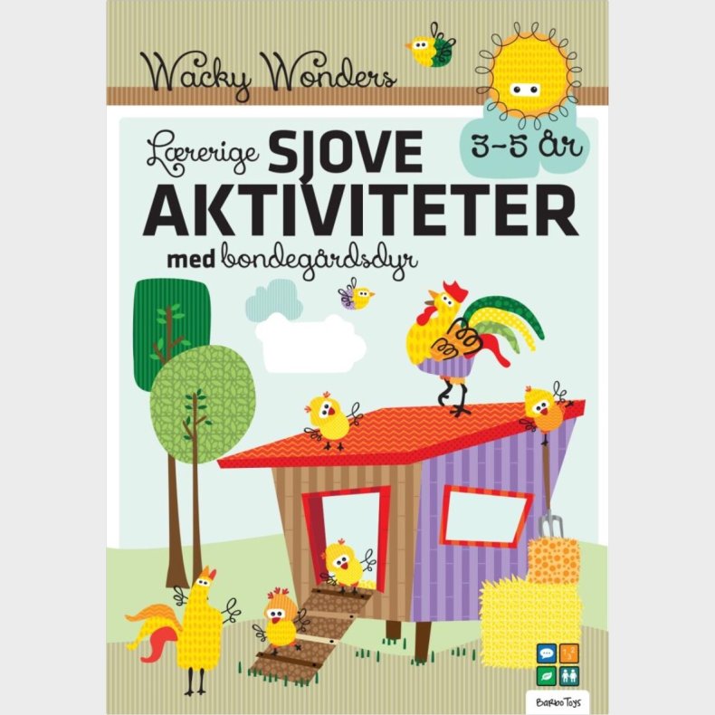 Aktivitetsbog Med Lrerige Sjove Wacky Wonders Aktiviteter - Diverse - Bog