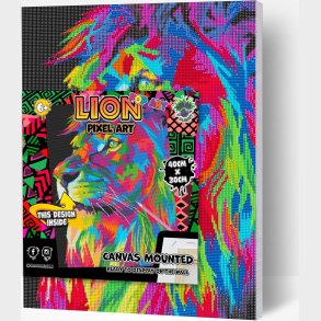 Splat Planet - Diamond Painting - Lrred - Lve - 30x40 Cm