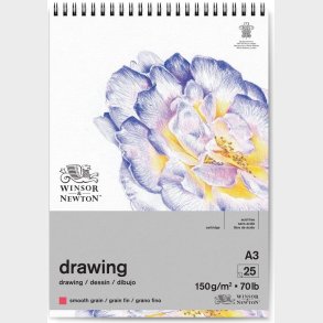 Winsor & Newton - Tegneblok - 150g A3 - 25 Sider