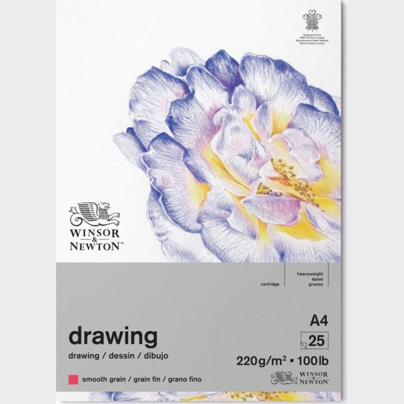 Skitsebog - A4 - 25 Sider - Winsor &amp; Newton