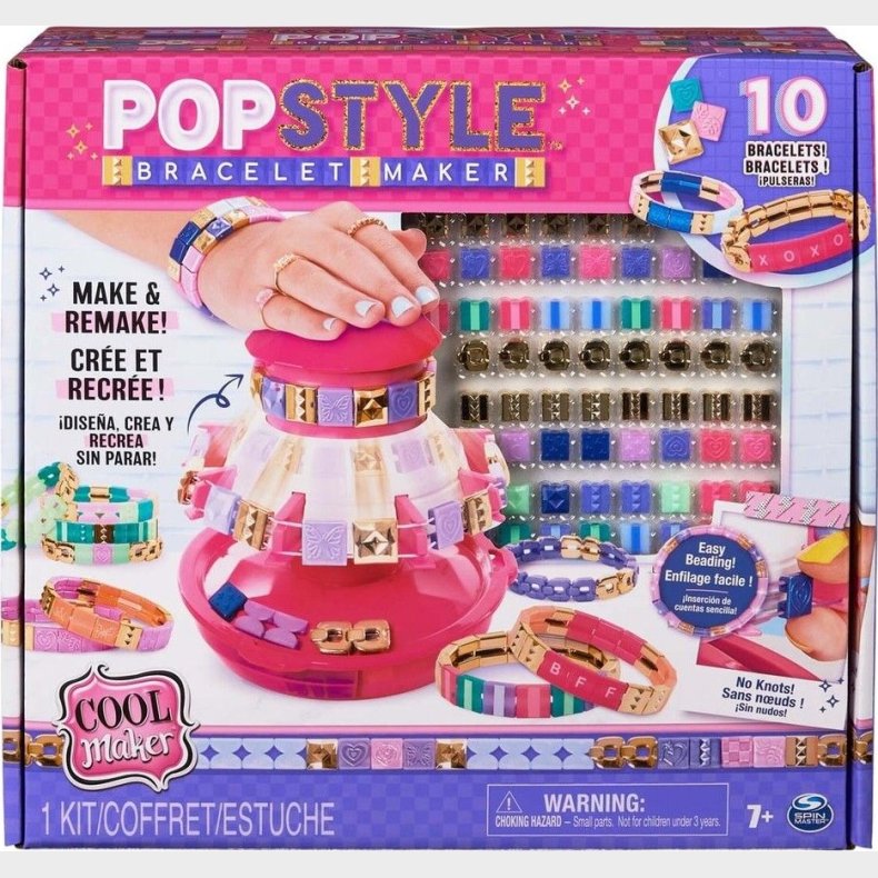 Cool Maker - Popstyle Bracelet Maker - Diy Armbnd St