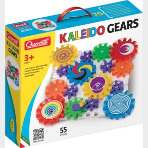Quercetti - Georello Kaleido Gears - Tandhjul Byggest - 55 Dele