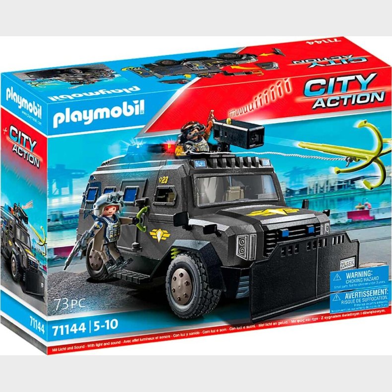 Playmobil City Action - Swat Terrngende Kretj - 71144
