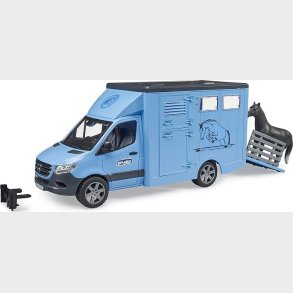 Bruder - Hestetrailer Med 1 Hest - Mb Sprinter