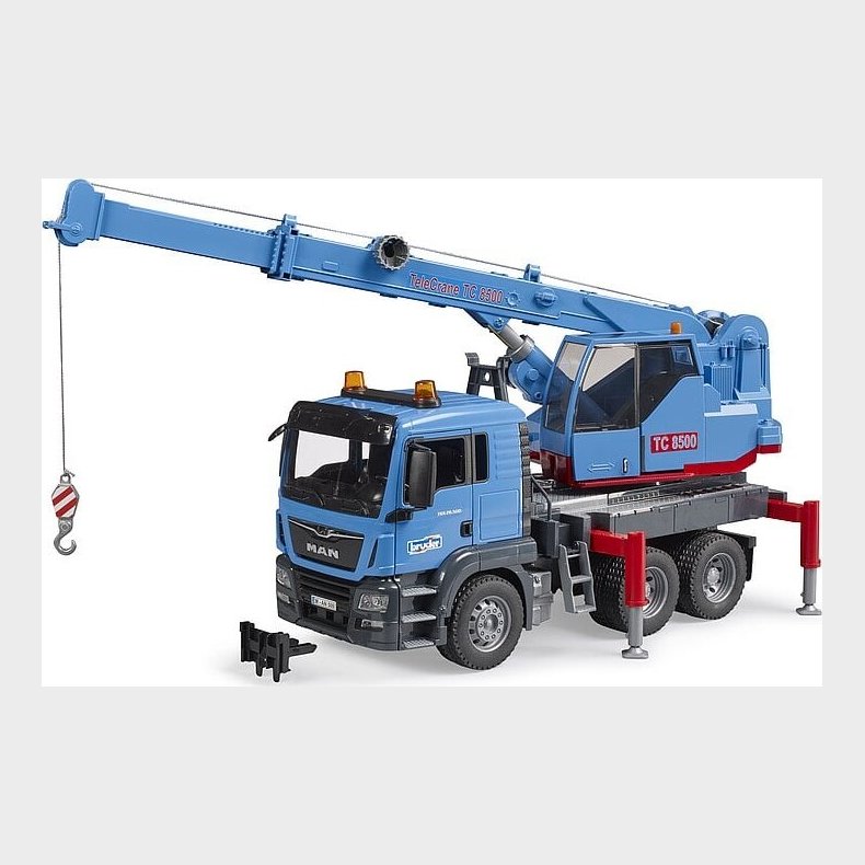 Bruder - Kranbil - Man Tgs