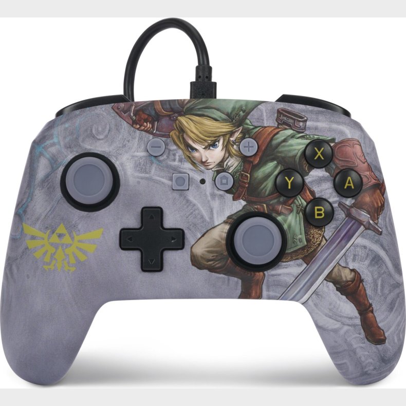 Powera Enhanced Wired Controller For Nintendo Switch - Valiant Link