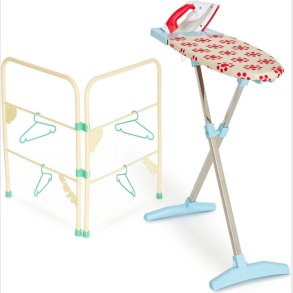 Legetjs Strygejern Med Strygebrt Og Trrestativ - Casdon