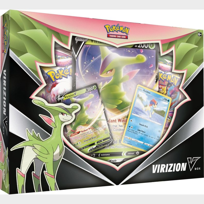 Pok&eacute;mon Kort - Tcg Virizion V Box - October 2022  (pok85120)