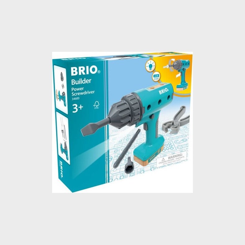 Brio Builder - Power Skruemaskine - 34600