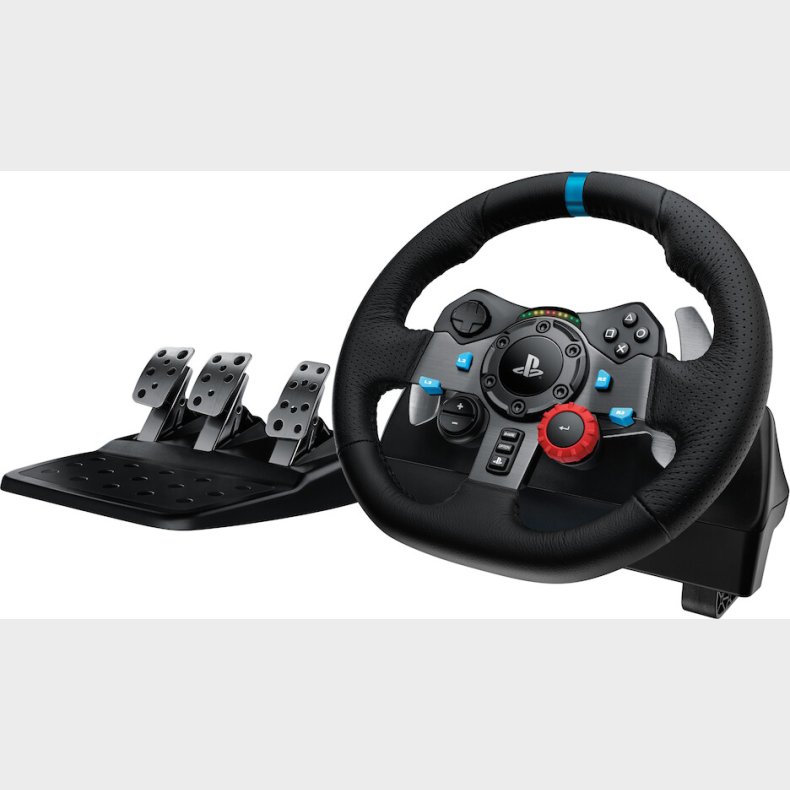 Logitech - G29 Driving Force Rat Og Pedaler Inkl. Astro A10 Headset