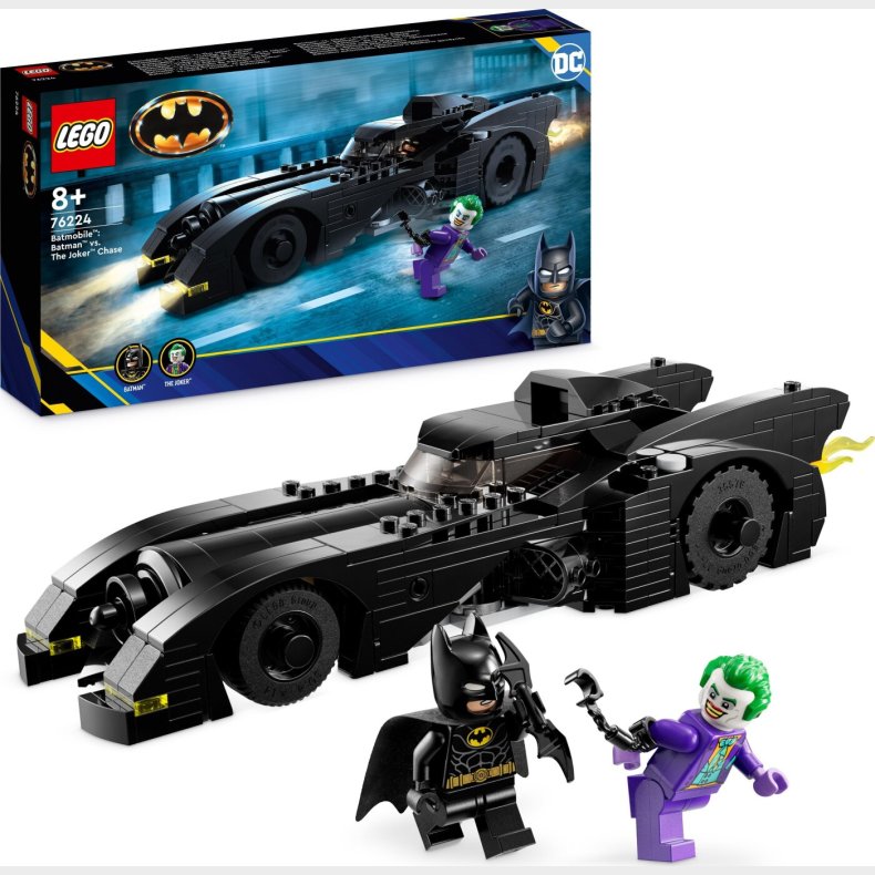 Lego Super Heroes - Batmobil - Batmans Jagt P Jokeren - 76224