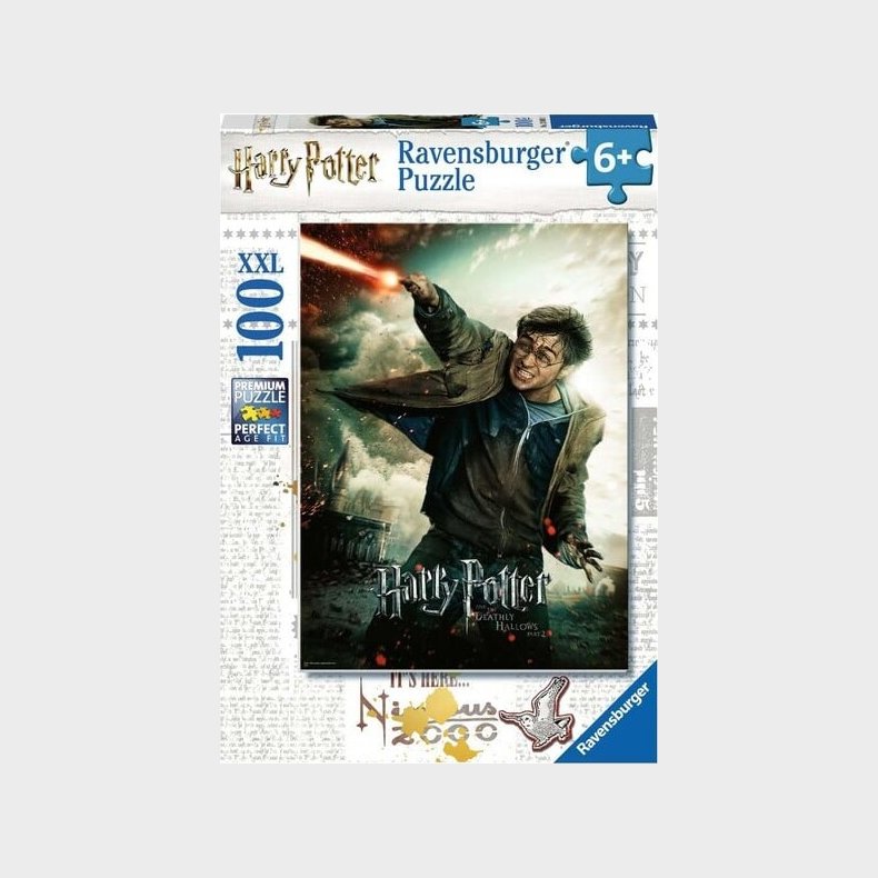 Harry Potter Puslespil - Besvrgelse - 100 Xxl Brikker - Ravensburger