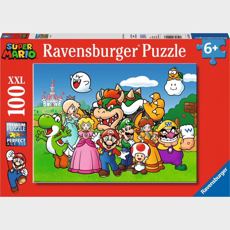 Super Mario Puslespil - 100 Xxl Brikker - Ravensburger