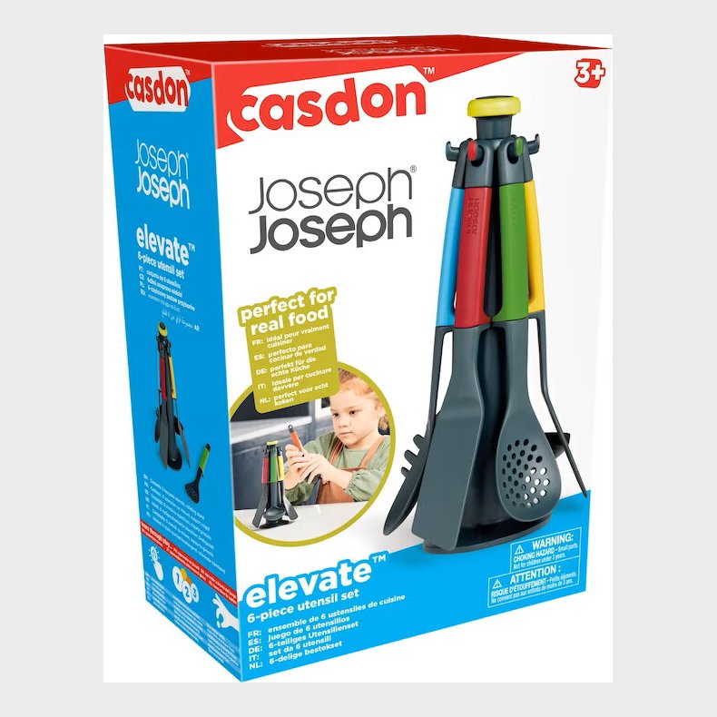 Legetjs Kkkenredskaber Til Brn - Joseph Joseph - 6 Dele