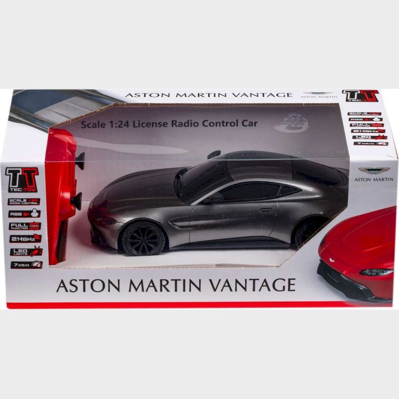 Aston Martin Vantage Fjernstyret Bil - 1:24 - 2,4 Ghz - Mrke Gr