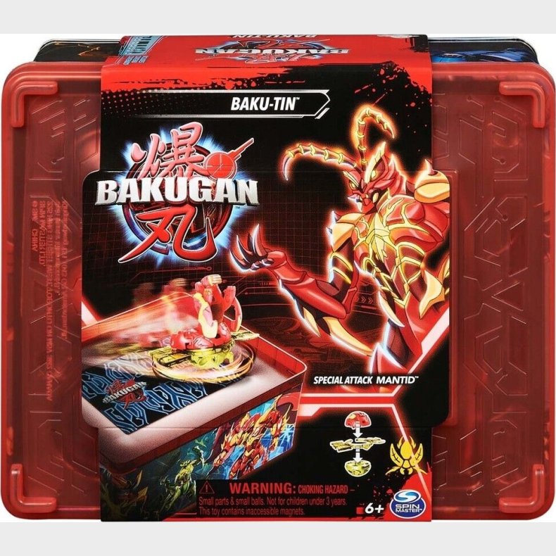 Bakugan Legetj - Baku-tin - Special Attack Mantid 3.0 Tin Box