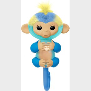 Fingerlings - Monkey Bamse - Bl - Leo - Interaktiv Abe
