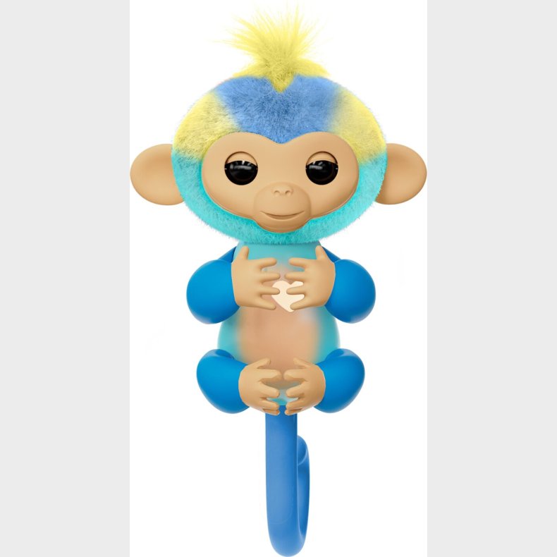 Fingerlings - Monkey Bamse - Bl - Leo - Interaktiv Abe