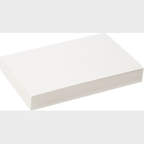 Akvarelpapir - A5 - 148x210 Mm - 200 G - Hvid - 100 Lse Ark