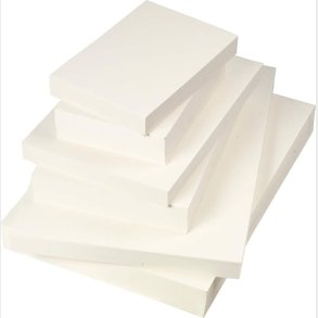 Akvarelpapir - A3 A4 A5 - 200+300 G - Hvid - 6x100 Lse Ark