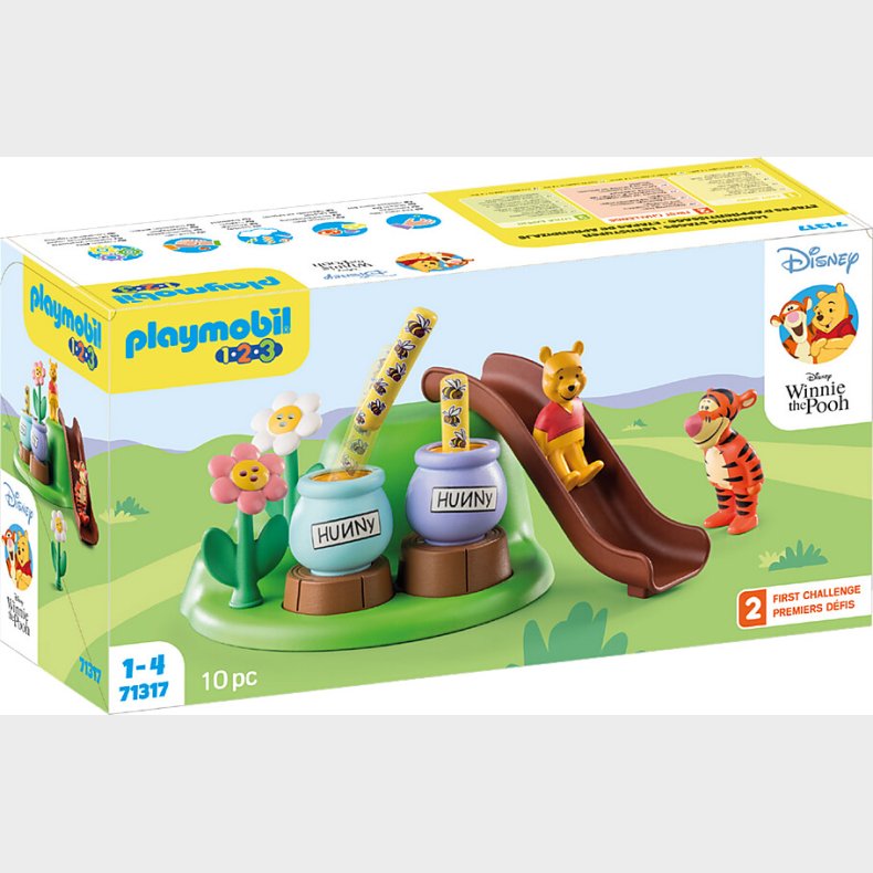 Playmobil 123 Disney - Peter Plys Og Tigers Bi Have - 71317