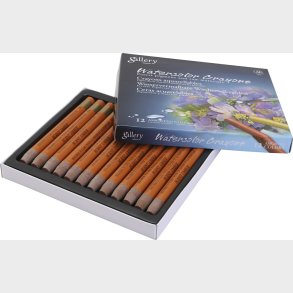 Gallery Akvarel - Burnt Umber - 12 Stk.