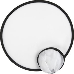 Frisbee Til Brn - Mal Selv - Uden Motiv -  25 Cm - Hvid - 5 Stk